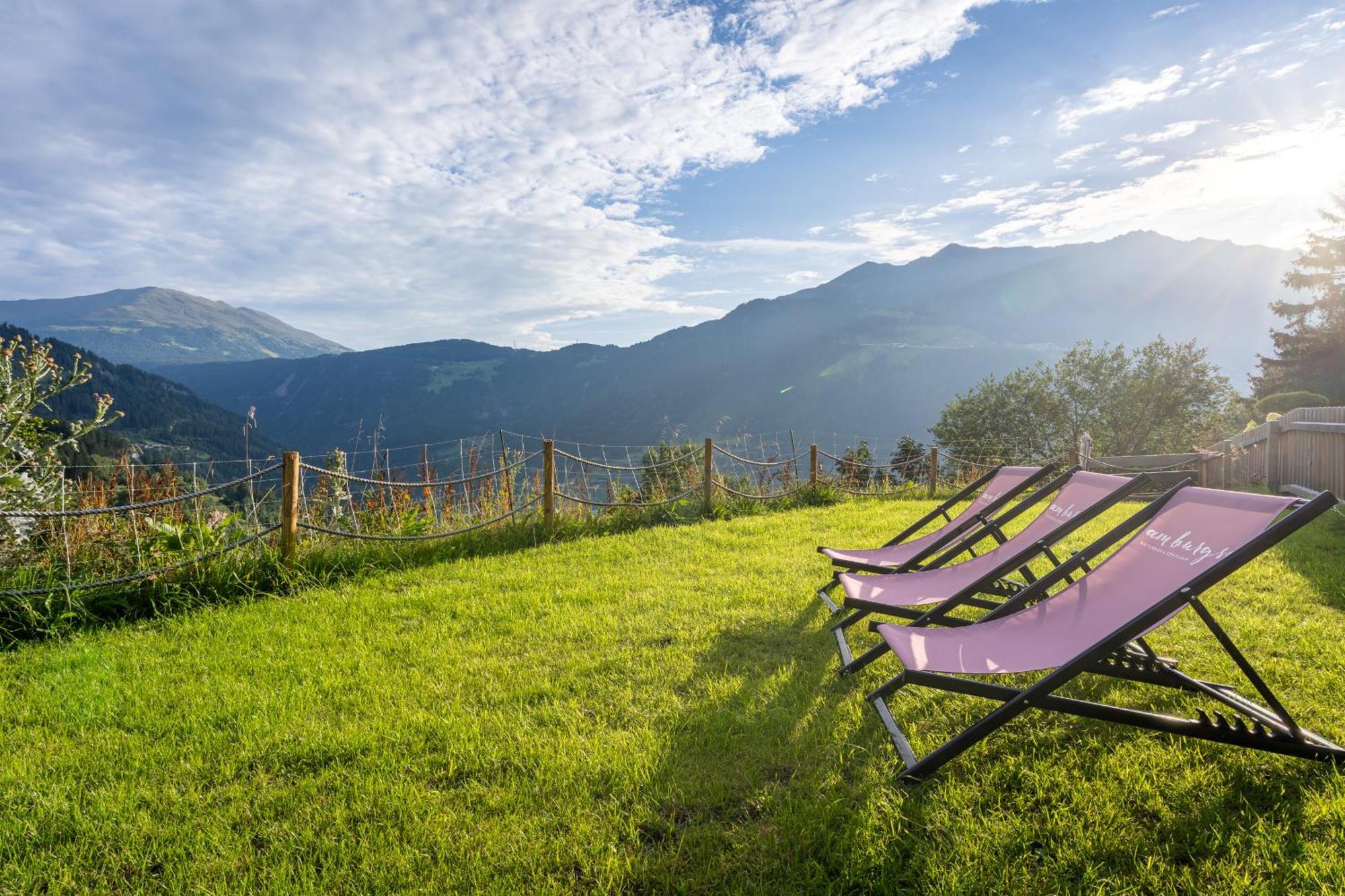 Alpin Chalet Am Burgsee Ladis Bagian luar foto
