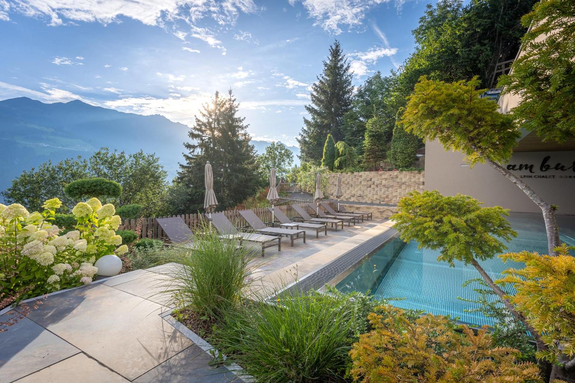 Alpin Chalet Am Burgsee Ladis Bagian luar foto